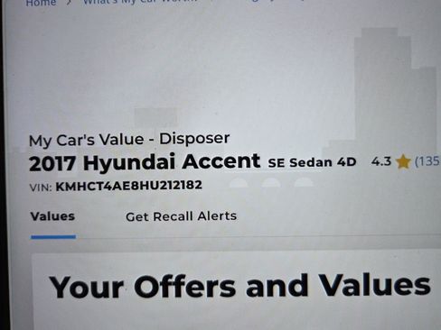 Used 2017 Hyundai Accent SE image 11