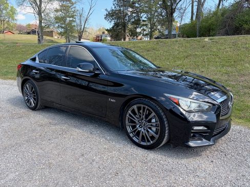 Used 2016 INFINITI Q50 Red Sport 400 RWD image 1