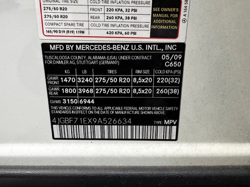 Used 2009 Mercedes-Benz GL 450 4MATIC image 17