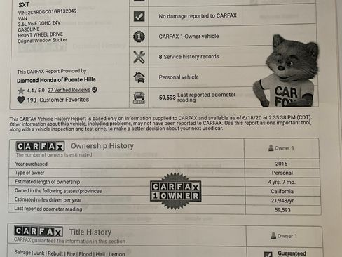 Used 2016 Dodge Grand Caravan SXT w/ UConnect Hands-Free Group image 28