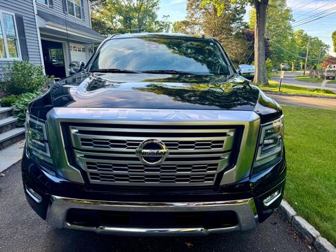 Used 2021 Nissan Titan Platinum Reserve w/ Off Road Protection Package AWD/4WD image 2