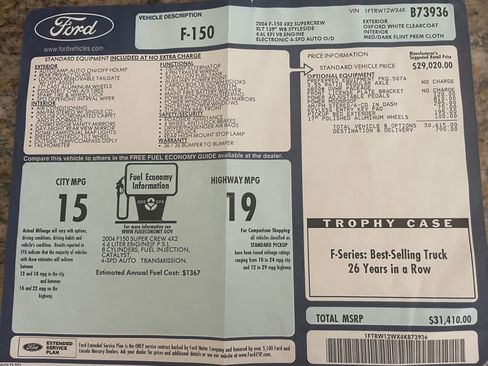 Used 2004 Ford F150 XLT image 6