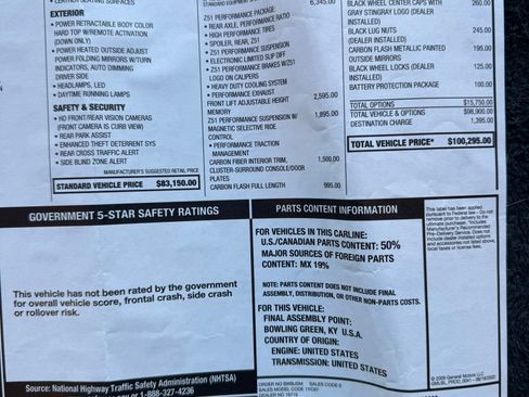 Used 2023 Chevrolet Corvette Stingray Premium Conv w/ Z51 Performance Package image 10