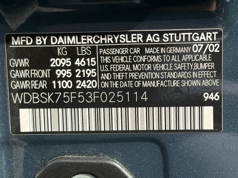 Used 2003 Mercedes-Benz SL 500 image 29