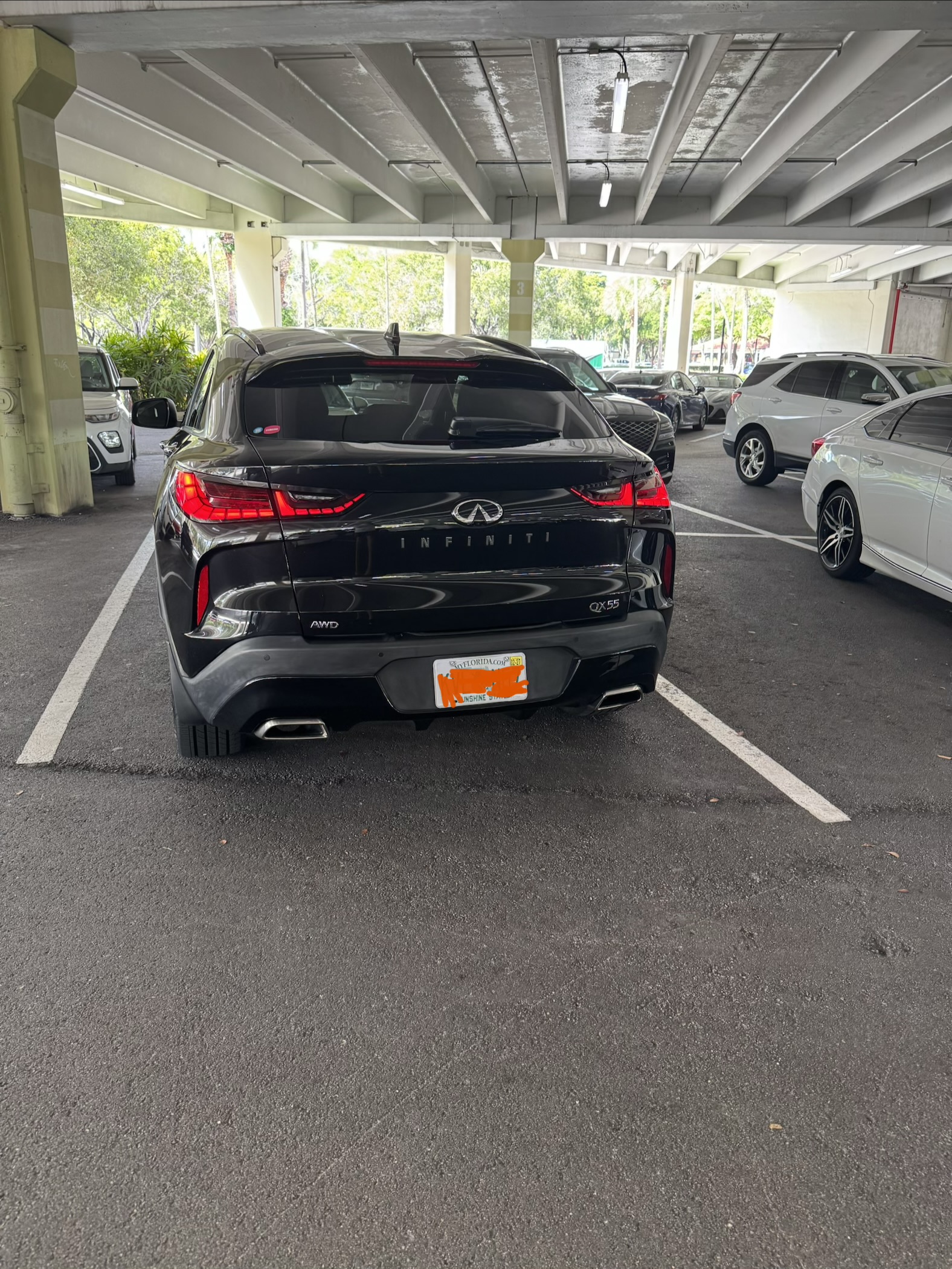 Used 2022 INFINITI QX55 Luxe w/ Cargo Package AWD/4WD image 5