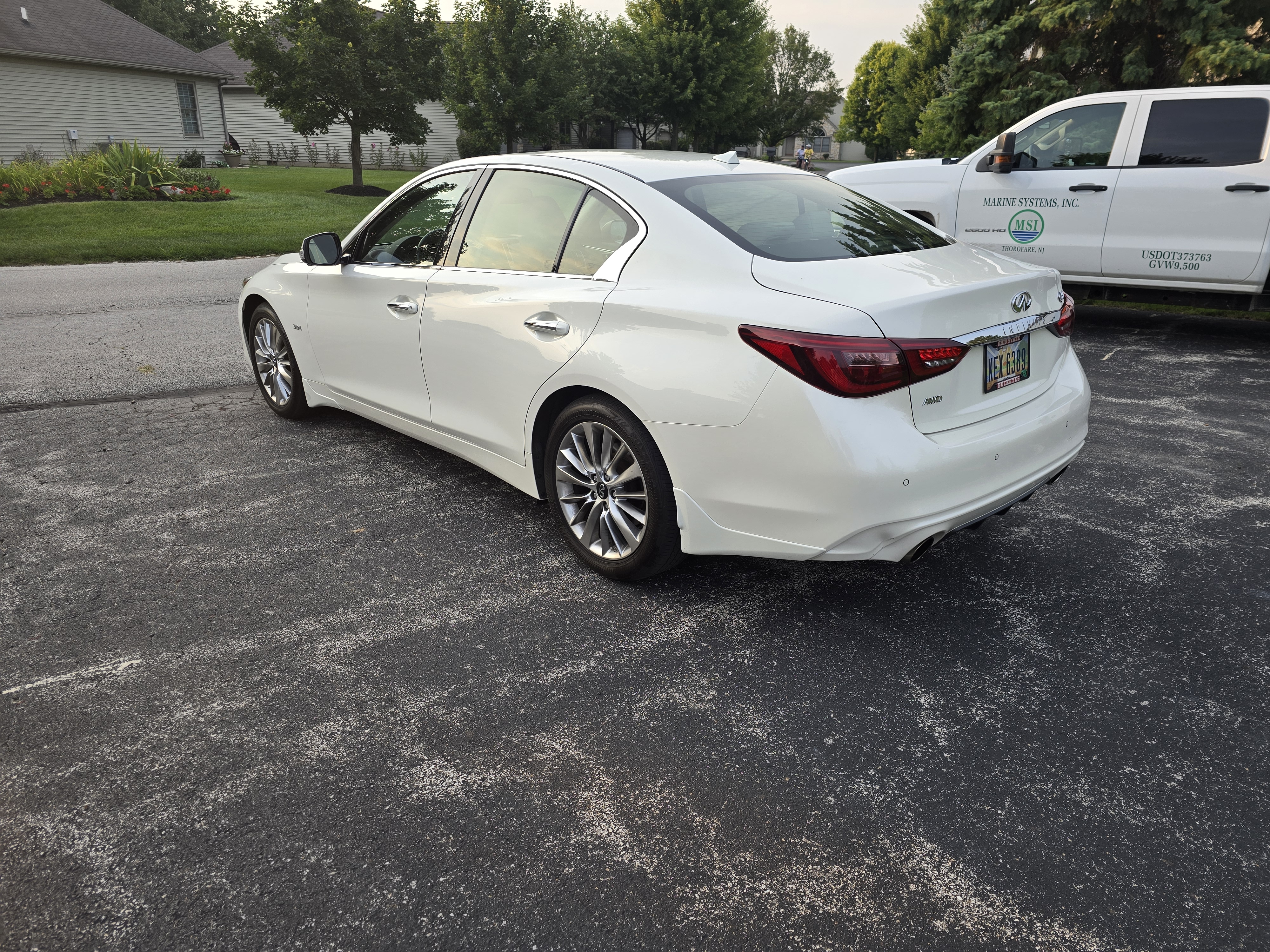 Used 2020 INFINITI Q50 Luxe w/ Essential Package (3.0T Luxe) AWD/4WD image 4