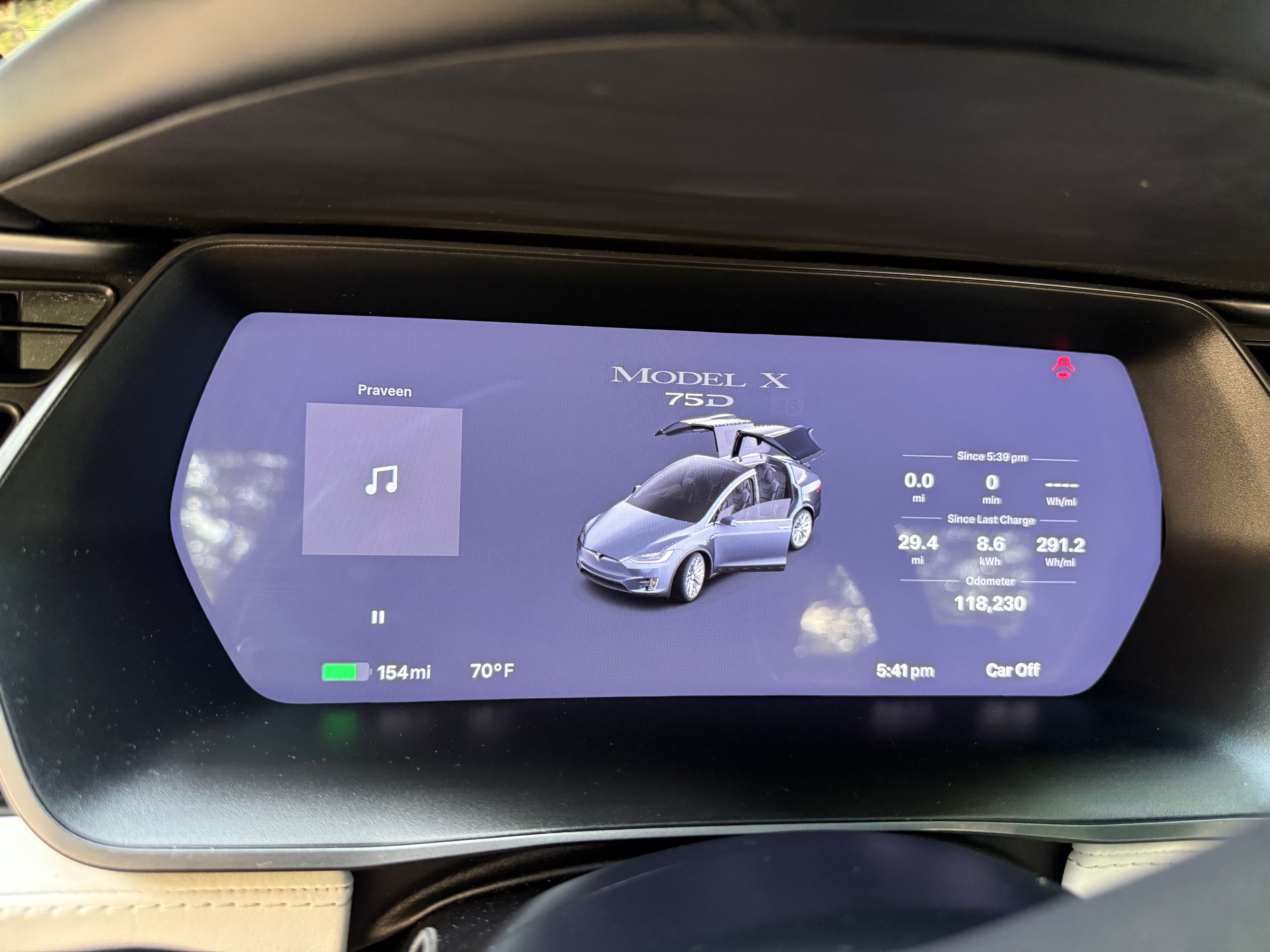 Used 2018 Tesla Model X 75D AWD/4WD image 4