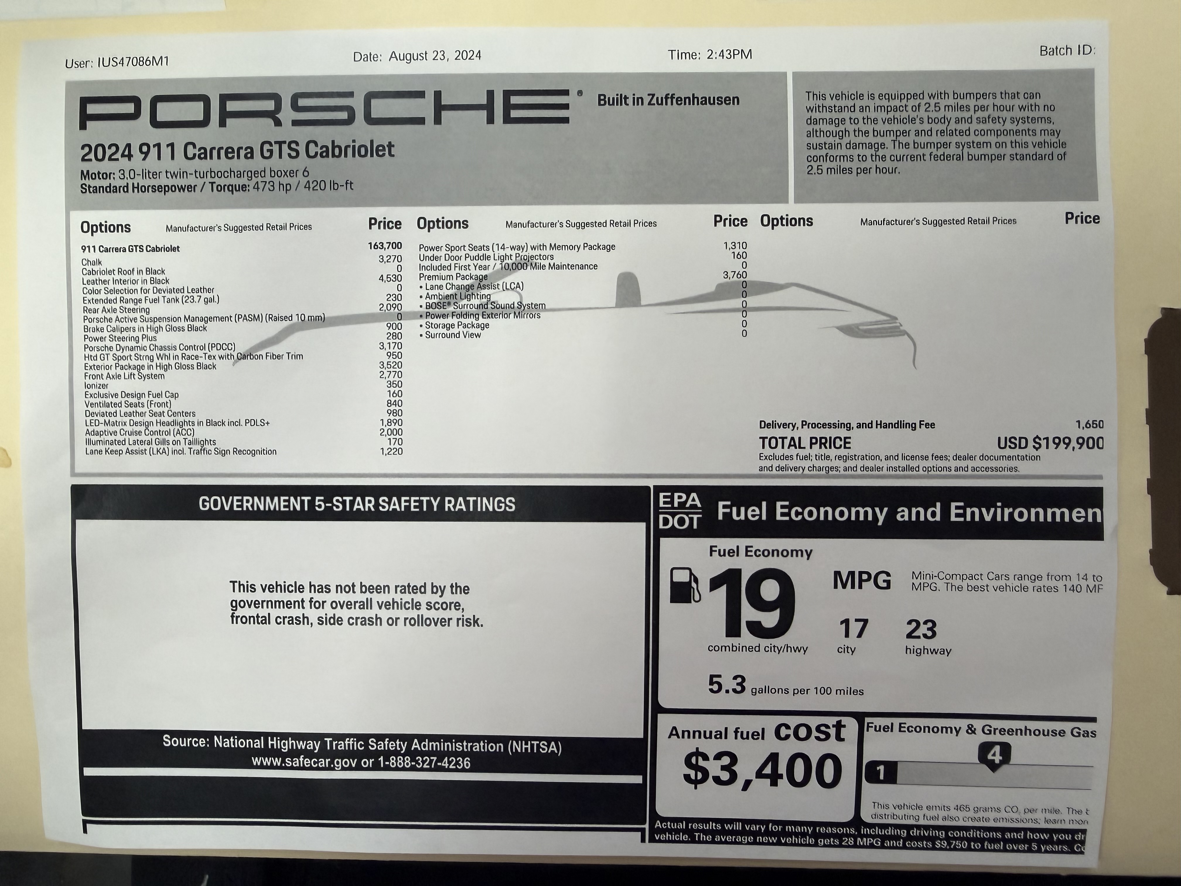 Used 2024 Porsche 911 Cabriolet image 18