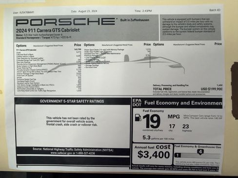 Used 2024 Porsche 911 Carrera S RWD image 18