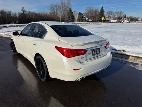 Used 2016 INFINITI Q50 Red Sport 400 image 4