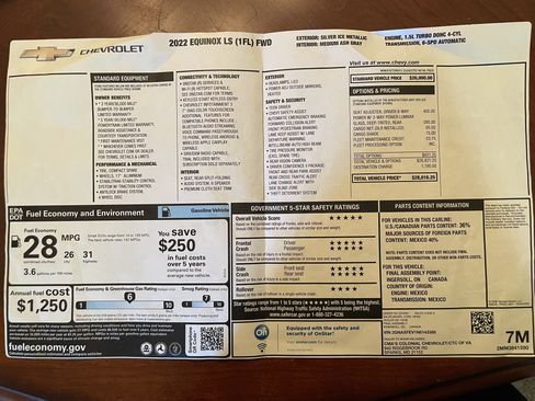 Used 2022 Chevrolet Equinox LS image 30