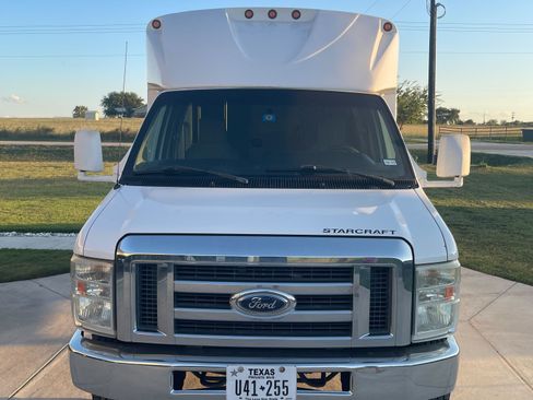 Used 2013 Ford E-350 and Econoline 350 Super Duty w/ Shuttle Bus Prep Pkg image 1