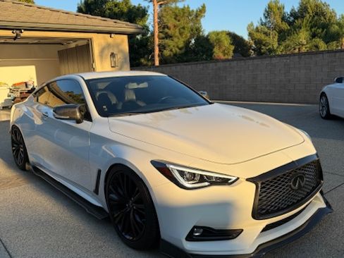 Used 2021 INFINITI Q60 3.0t Pure image 4