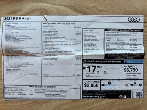 Used 2021 Audi RS 6 image 30