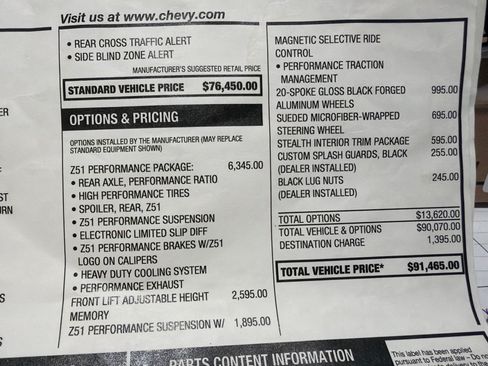 Used 2023 Chevrolet Corvette Stingray Premium Cpe w/ Z51 Performance Package RWD image 26