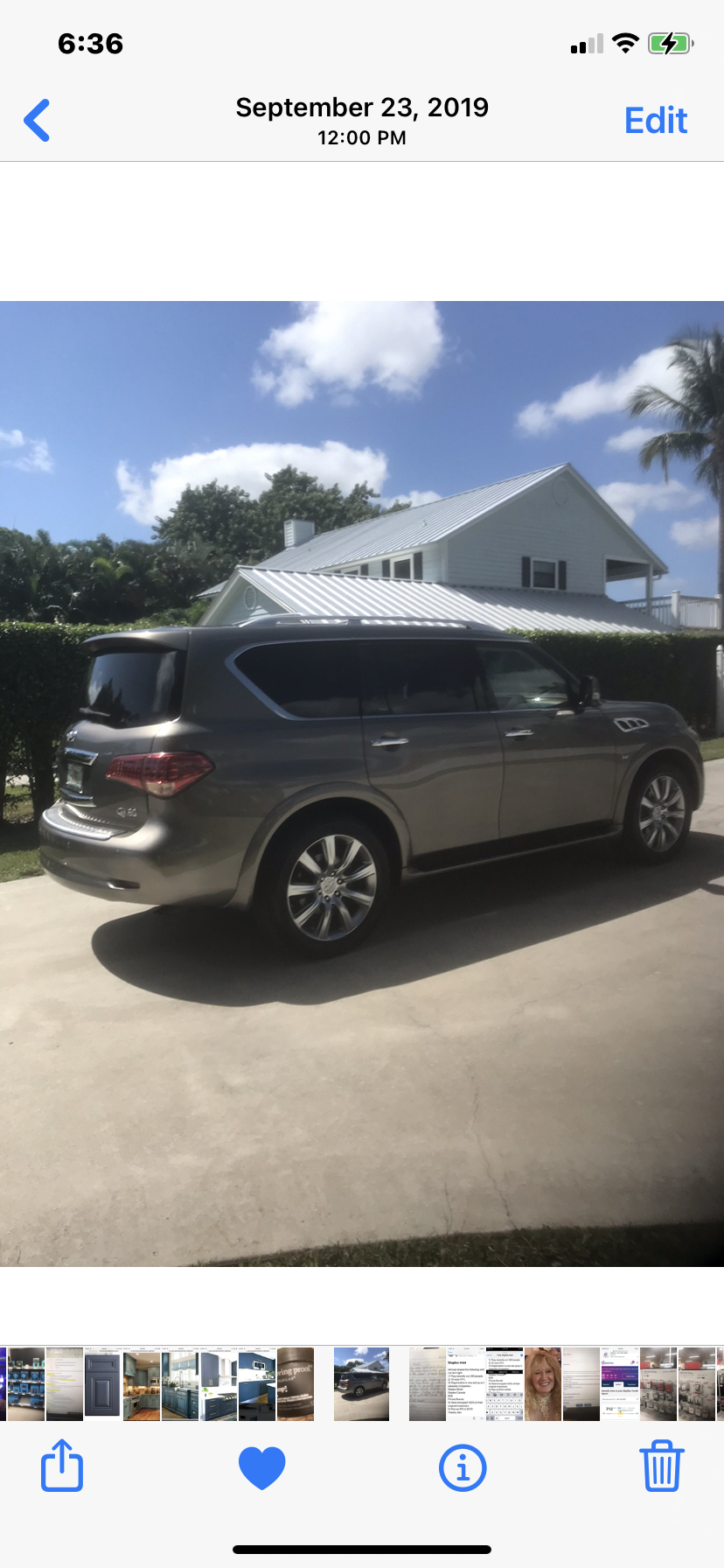 Used 2014 INFINITI QX80 4WD w/ Theater Package image 2