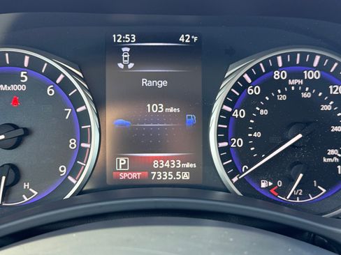 Used 2016 INFINITI Q50 Red Sport 400 image 10