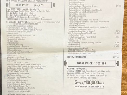 Used 2022 RAM 3500 Tradesman image 4