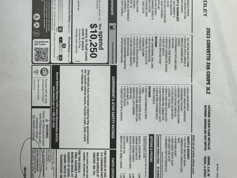 Used 2023 Chevrolet Corvette Z06 image 22