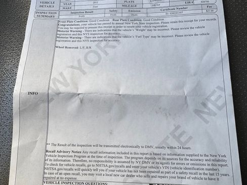 Used 2012 Ford E-150 and Econoline 150 Van 3D w/ Commercial Cargo Van Pkg image 10