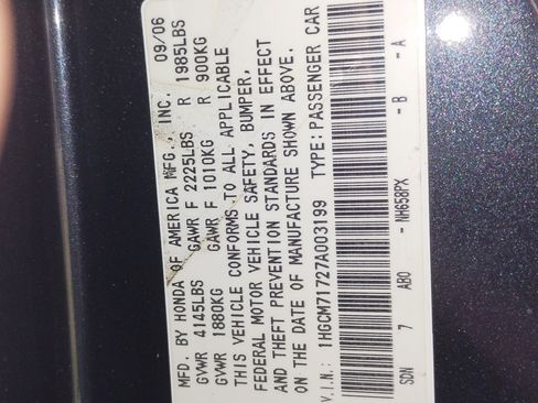 Used 2007 Honda Accord EX image 17