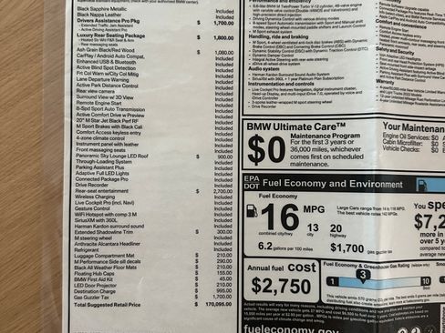 Used 2022 BMW M760i xDrive w/ Luxury Rear Seating Package image 8