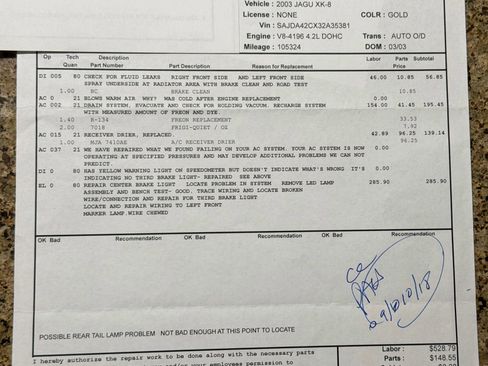 Used 2003 Jaguar XK8 Convertible image 12