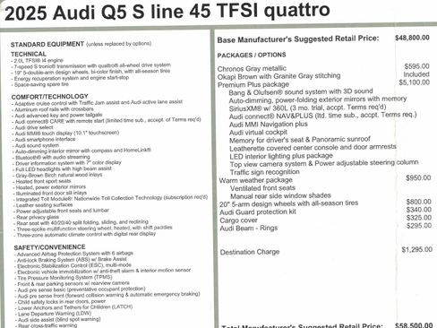 Used 2025 Audi Q5 2.0T Premium Plus image 2