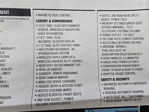 Used 2023 Cadillac Escalade Sport Platinum w/ LPO, ONYX Package image 26