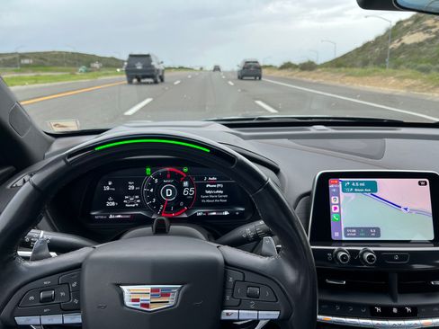 Used 2021 Cadillac CT4 V w/ Technology Package image 1