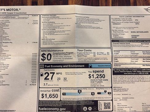 Used 2019 MINI Cooper Countryman S w/ Yin Yang Edition image 11