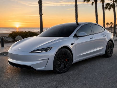 Used 2024 Tesla Model 3 Performance AWD/4WD image 1