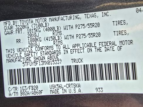 Used 2021 Toyota Tundra TRD Pro image 8