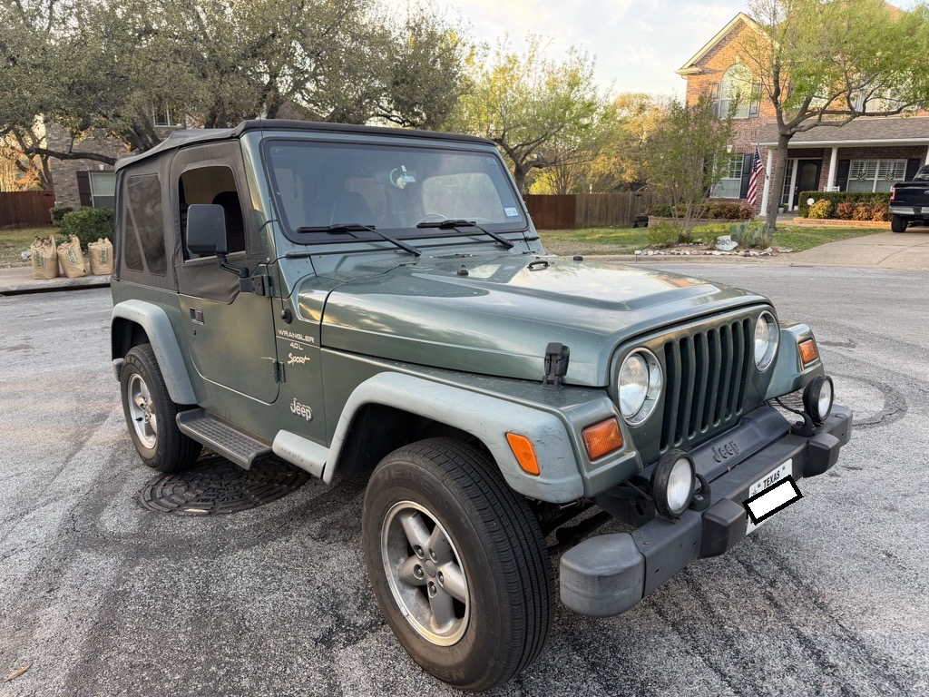 Used 1999 Jeep Wrangler Sport AWD/4WD image 1