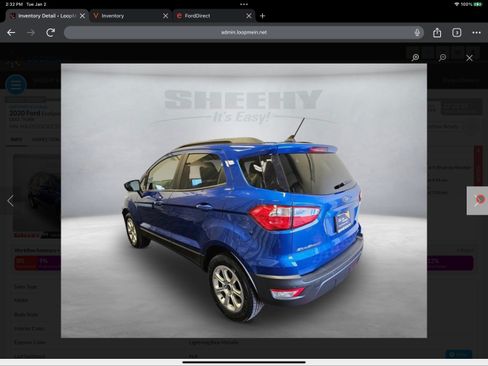 Used 2020 Ford EcoSport SE image 8