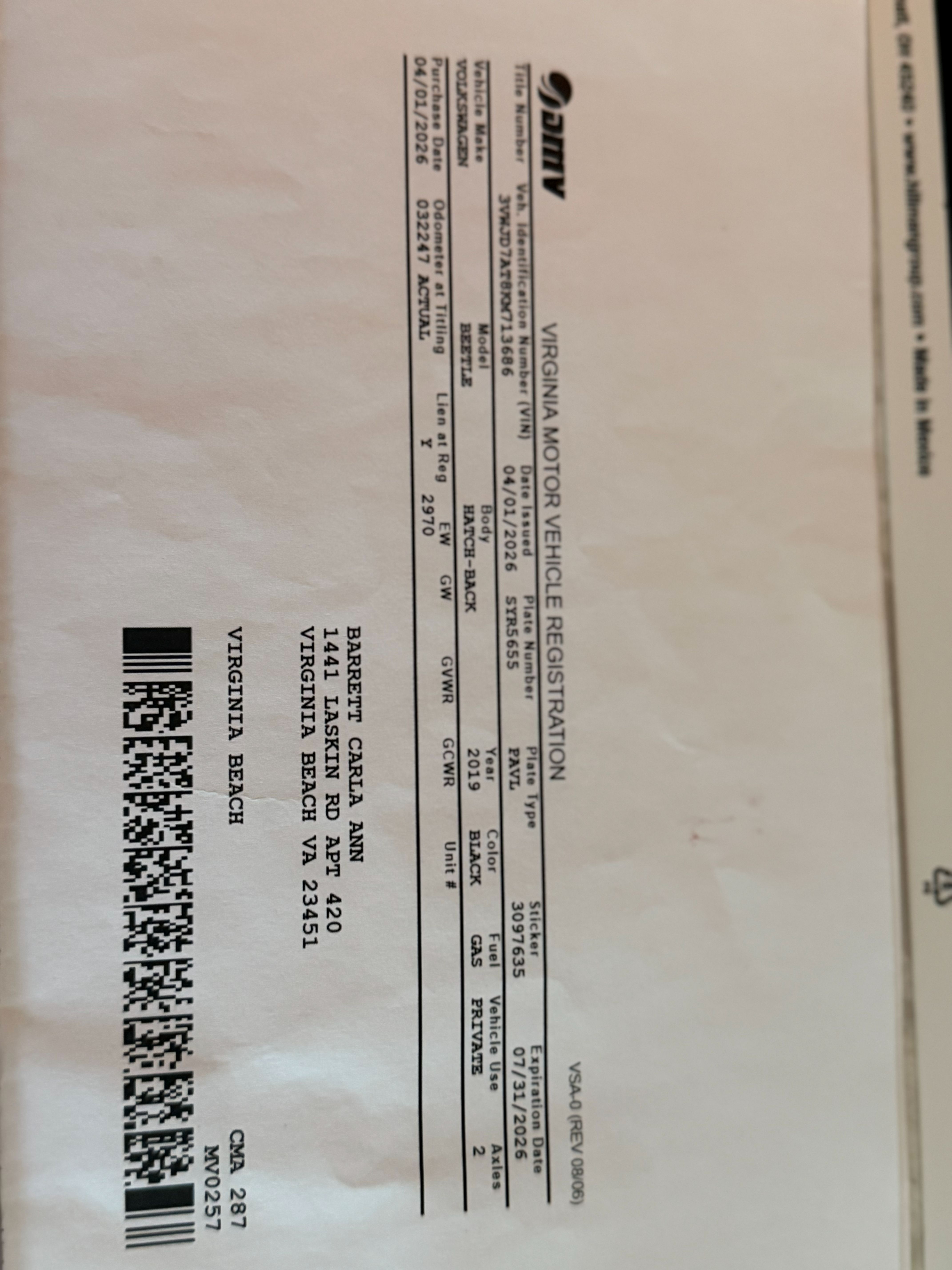 Used 2019 Volkswagen Beetle 2.0T SE FWD image 15
