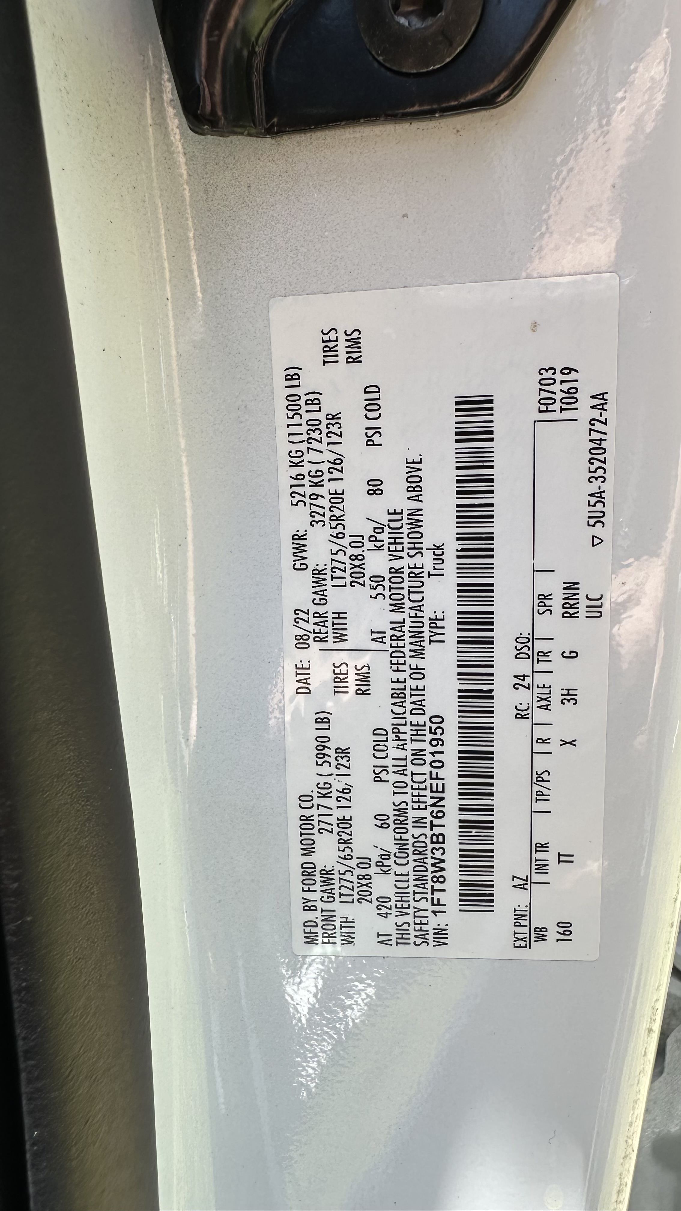 Used 2022 Ford F350 Limited AWD/4WD image 18