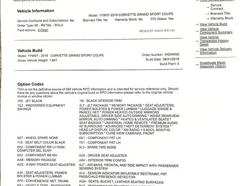 Used 2019 Chevrolet Corvette Grand Sport image 12