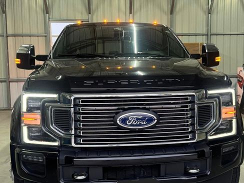 Used 2021 Ford F450 Platinum w/ Snow Plow Prep Package image 4
