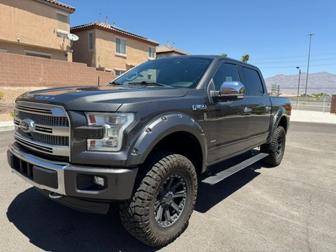 Used 2016 Ford F150 Platinum w/ Equipment Group 701A Luxury AWD/4WD image 2