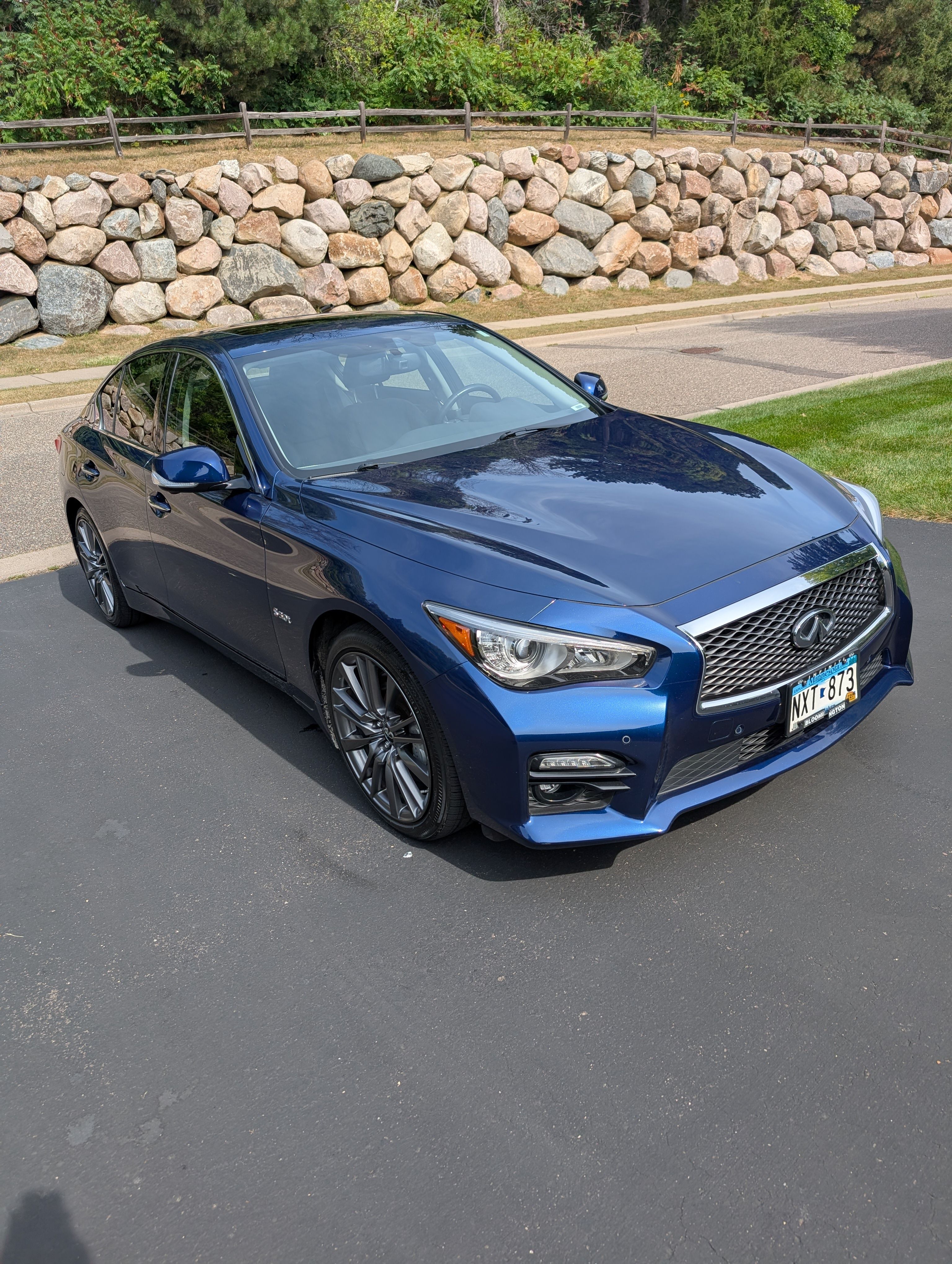 Used 2016 INFINITI Q50 Red Sport 400 AWD/4WD image 5