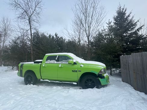 Used 2017 RAM 1500 Sport w/ Sublime Green Sport Package image 1