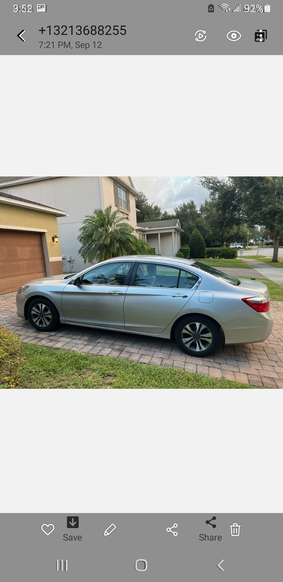 Used 2013 Honda Accord LX image 2