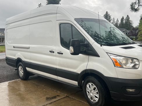 Used 2021 Ford Transit 350 148 High Roof Extended w/ Exterior Upgrade Package RWD image 8