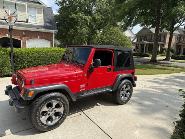 Used 2004 Jeep Wrangler X w/ Convenience Group AWD/4WD image 1