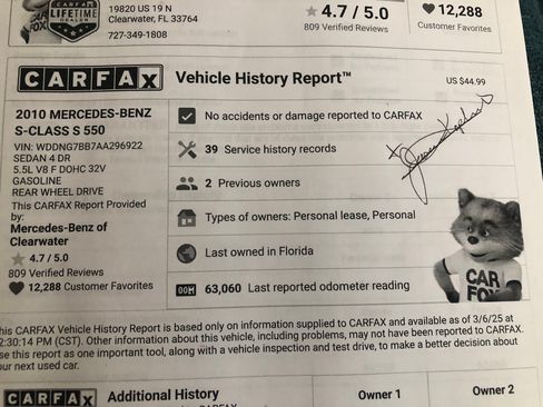 Used 2010 Mercedes-Benz S 550 image 12