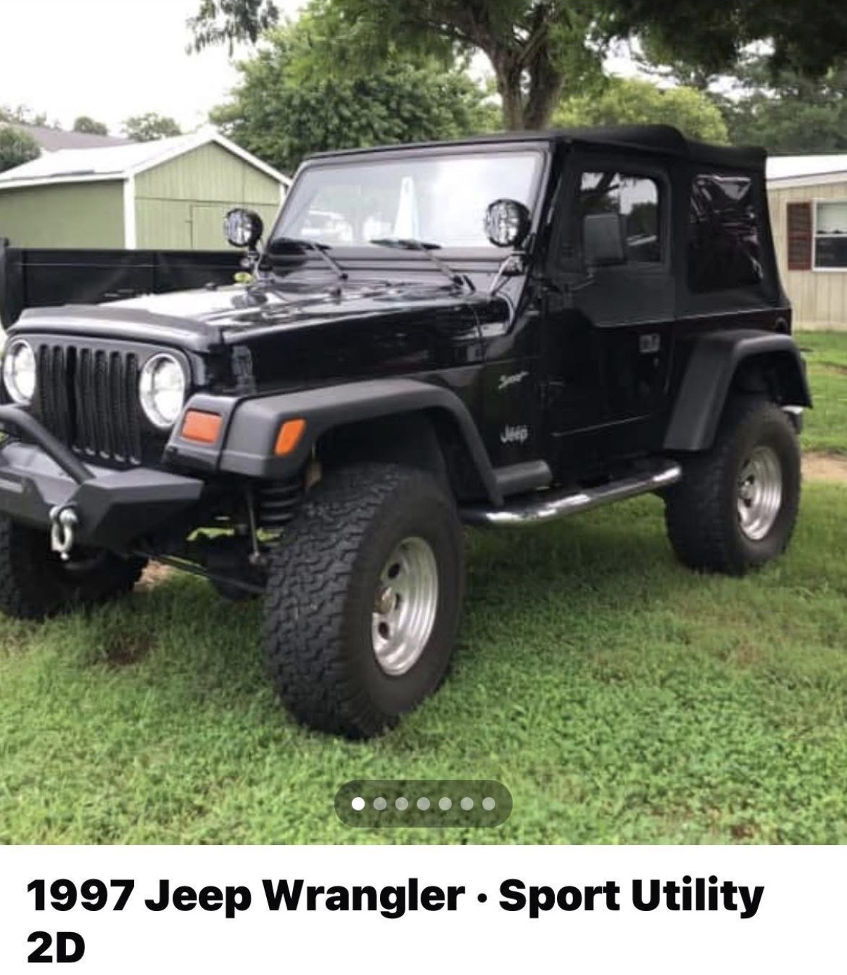 Used 1997 Jeep Wrangler Sport AWD/4WD image 1