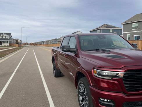 Used 2025 RAM 1500 Laramie w/ Sport Appearance Package image 1