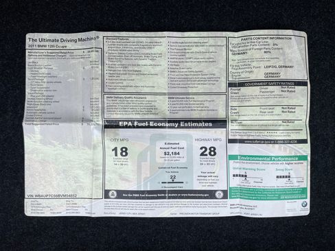 Used 2011 BMW 128i Coupe RWD image 30