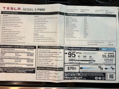 Used 2016 Tesla Model S P90D image 26